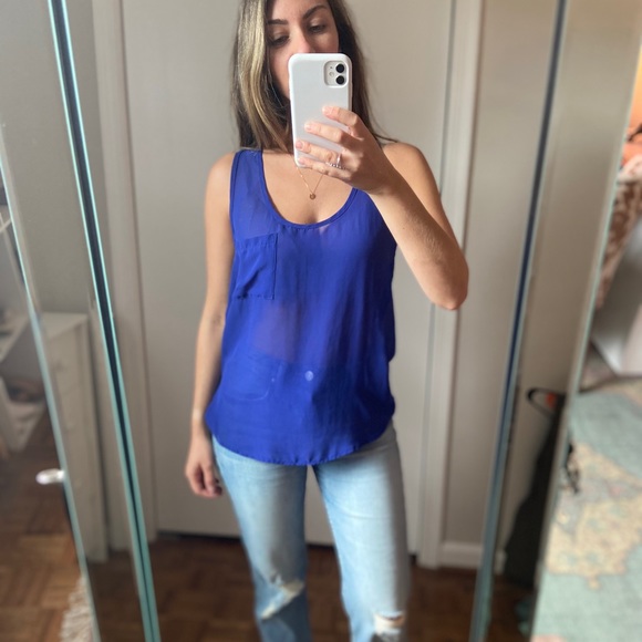 Blue blouse - Picture 3 of 3